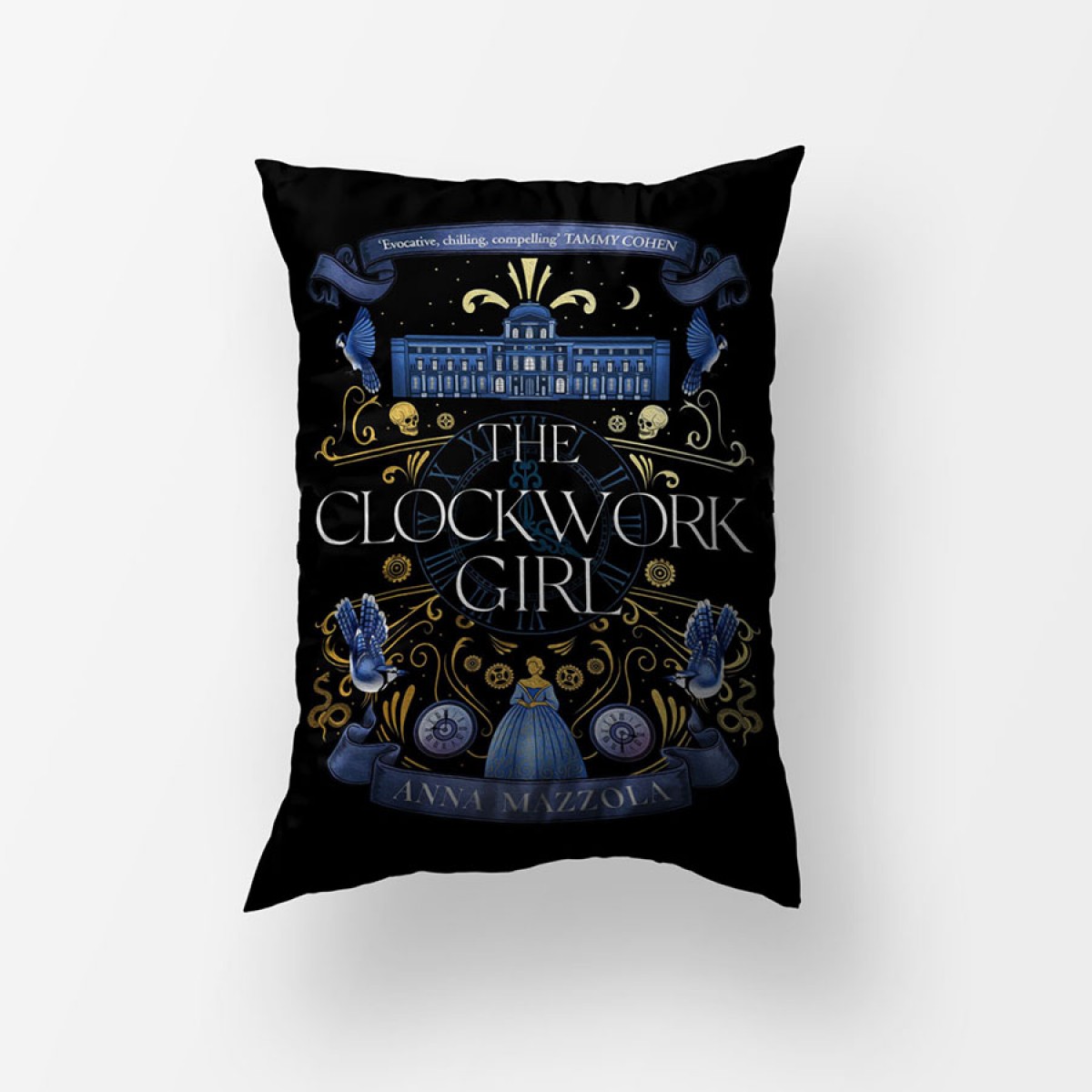 The Clockwork Girl Dekoratif Dikdörtgen Yastık