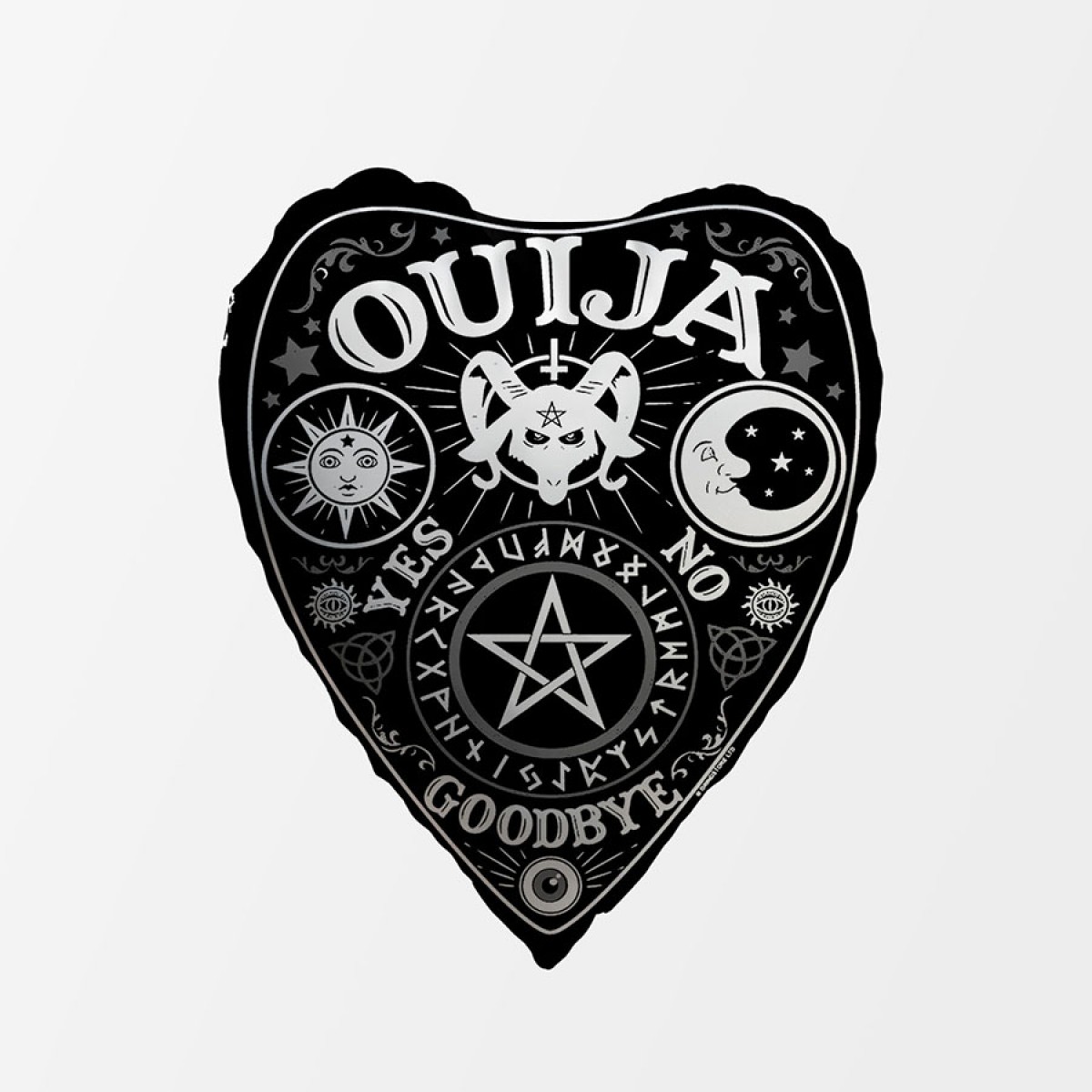 Ouija Dekoratif Şekilli Yastık